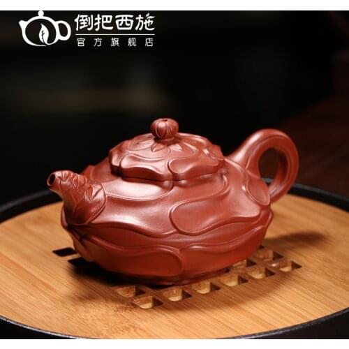 Undressed ore mud wind kwai yixing recommended zhu pure manual famous kung fu teapot tea set