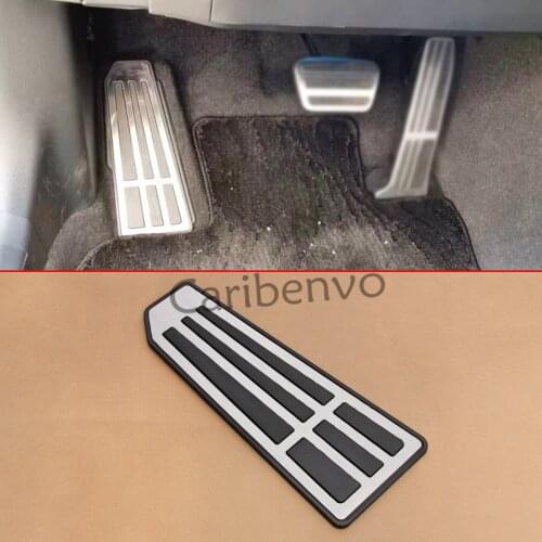 Non-Slip Car Foot Rest Footrest Steel Pedal For 2018-2020 Toyota Camry RAV4 Avalon Lexus ES LS Accelerator Overlay Accessories