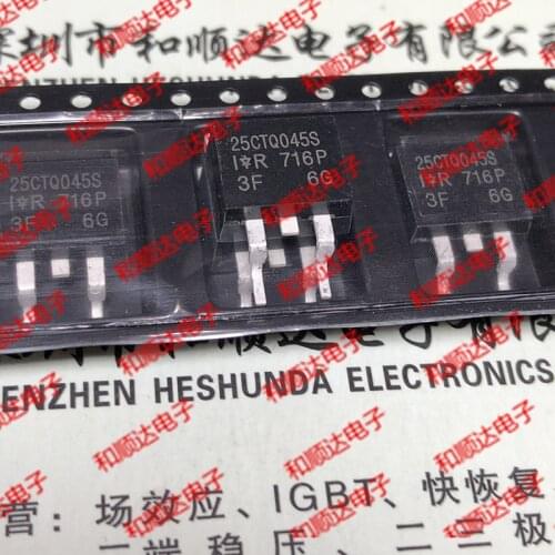 Original New 5PCS/ F3707S IRF3707S 25CTQ045S MBRB10100CT TO263 TO-263