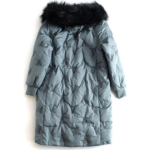 Parka Winter Jacket Women Clothes 2020 Big Fur Collar Down Cotton Coat Female Jacket Korean Vintage Coats Warm Short Tops ZT4188