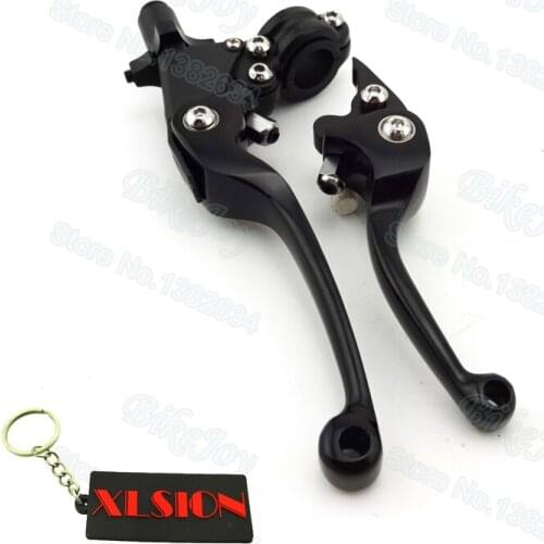 Aluminum Alloy Clutch & Brake Folding Levers for 70 90 110 125cc YZF SDG SSR CRF KLX Pit Dirt Bike ATV Quad Motorcycle