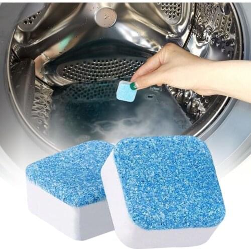 1/4Pcs Washing Machine Cleaner Washer Antibacterial Cleaning Detergent Effervescent Tablet Home Cleaning Tools Laundry Supplies