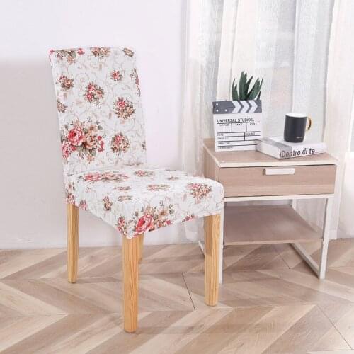 Universal Antifouling Spandex Chair Cover for Home New Stretch Elastic Slipcovers Chair Seat Covers For Dining Room Home Decor