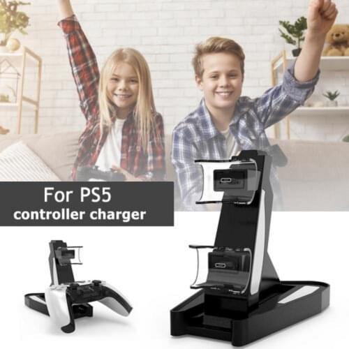 USB Charging Dock For PS5 Handle Controller Gamepad Charger Stand Holder For SONY Playstation 5 Charging Station Game Accessorie