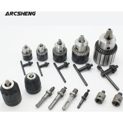 High Quality Drill Keyless Chuck Plastic Metal Stable Keyed Drill ConvertorAngle Grinder Thread