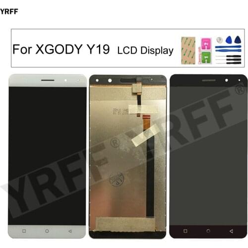 LCD Screens For XGODY Y19 LCD Display Touch Screen Digitizer Assembly Panel Sensor Phone Repair Sets High Quality