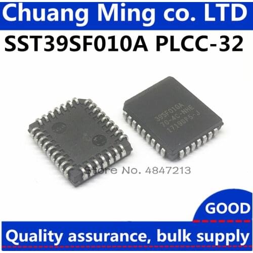 20pcs-100pcs/lot SST39SF010A-70-4C-NHE SST39SF010A-70-4C-NH SST39SF010A SST39SF010 39SF010A 70-4C-NH 39SF010 PLCC-32 In stock