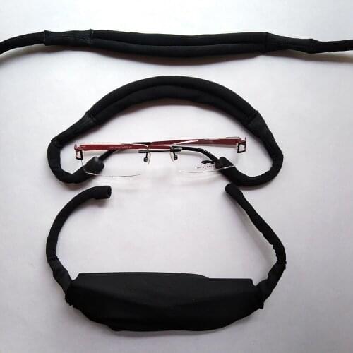 3 in 1 eyewear wrapping pouch bag + microfiber cleaning cloth + eyeglass strap spectacle cord sunglass string