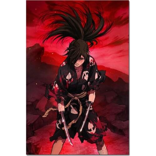 Anime Dororo Poster Hyakkimaru TV Movie Silk Wall Art Prints Japan Animation Picture Home Room Wall Decor Canvas