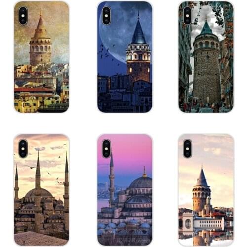 Turkey Istanbul Scenery Building Painted Phone Shell Covers For Xiaomi Redmi 4A S2 Note 3 3S 4 4X 5 Plus 6 7 6A Pro Pocophone F1