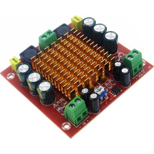 XH-M544 DC 12V 24V 150W TPA3116DA TPA3116 D2 Mono Channel Digital Power Audio Amplifier Amp Board With Preamplifier
