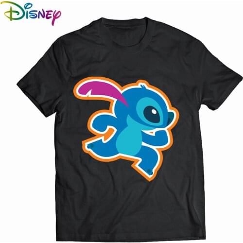 Disney Lilo & Stitch T-shirts women short sleeve tshirt women 2021 Summer Tops graphic t shirts T-shirt cotton anime t shirt