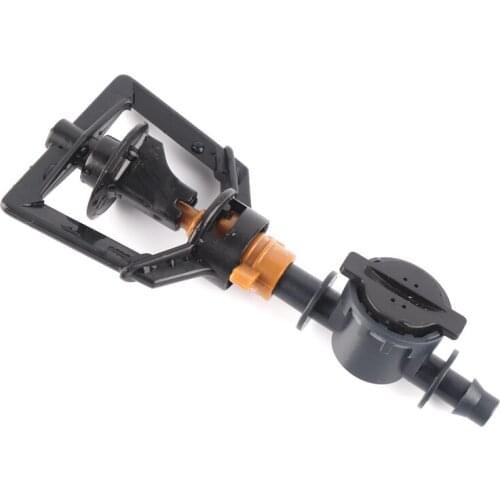 Irrigation System 360 Degree Coffee Rotating sprinkler with 6mm Anti-Drip Sprinkler Garden Irrigation 5/10/15/20/30/50sets