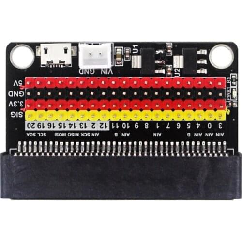 Touch Keys Sensor Piano Module + RGB LED For BBC Micro:bit Microbit Board V2 Accessories Expansion Board Programming Too