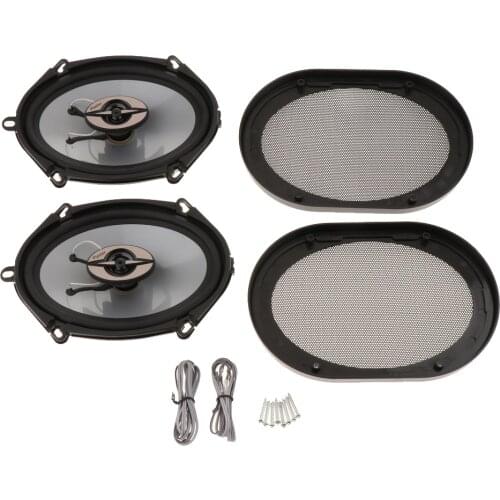 2 Pack Coaxial Car Speakers 380 Watts 4 Ohm 5x7 Inch Car Coax Speakers