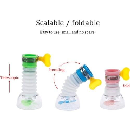 Kitchen Universal Faucet Water Tap Heads 360 Degree Rotating Household Water Purifier Filter Sprayer Activated Carbon Filtration