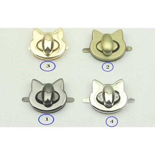 Cute Metal Owl Twist Lock Bag Accessories Turn Lock Snap Clasps Closure for Purse Handbag