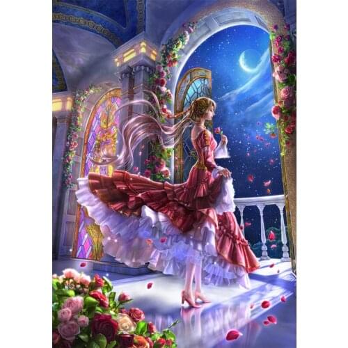 Fairy Tale Cinderella Crystal Shoes Comics Jigsaw Puzzle Lady Gift Children Educational Toy Adult Puzzle