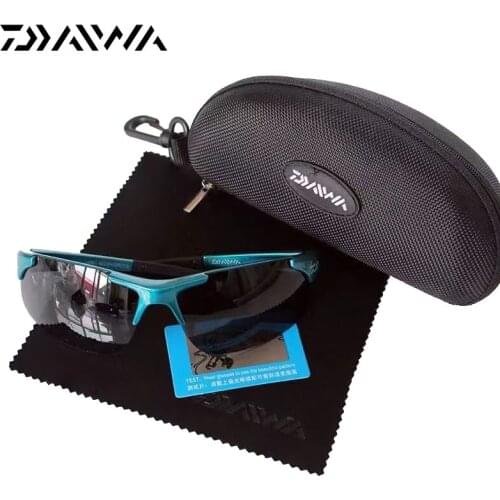 1 Pair Daiwa Sport Polarized Sunglasses Men UV Blocker Goggles Driving Cycling Fishing Sun Glasses Eyewear