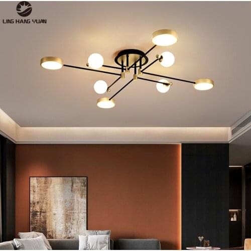 Led Chandelier Home Surface Mount Modern Chandelier Lamp for Living room Bedroom Dining room Kitchen Luminaires 110V 220V Lamps