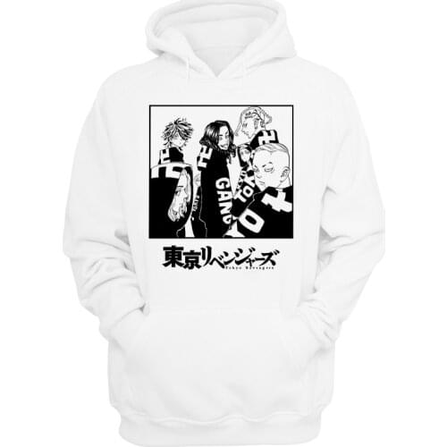 Manga Anime Tokyo Revengers Hoodies Hanagaki Takemichi Ken Ryuguji Sweatshirts Streetwear for Women/men Dropship Harajuku