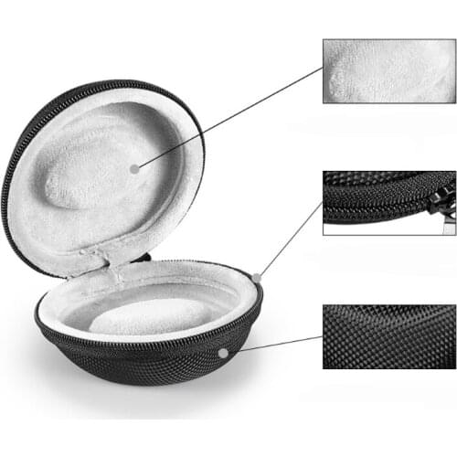 Zipper Waterproof Single Watch Case Soft Interior Storage Box for Smartwatch