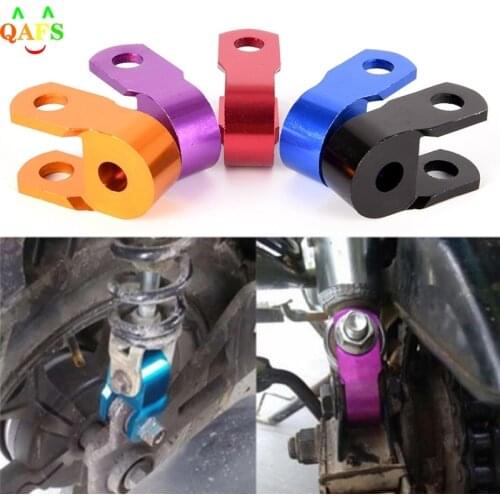 2Pcs Aluminum alloy Motorcycle Motorbike Dirt Bike Shock Absorber Height Extender Jack Up Riser