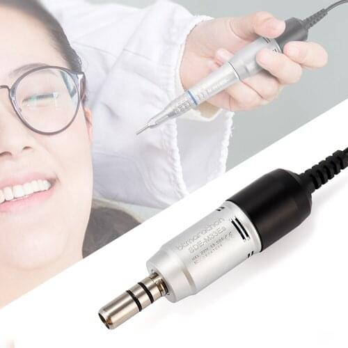 35000RPM Dental Lab Handpiece Micro Motor M33Es Micromotor Handpieces E-Type Brush For Jewelry Nail Engraving Beauty Carving