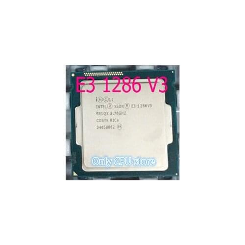 FREE SHIPPING intel E3-1286 v3 Processor Quad-Core 3.7GHz LGA 1150 TDP:84W E3-1286v3 E3 1286 v3