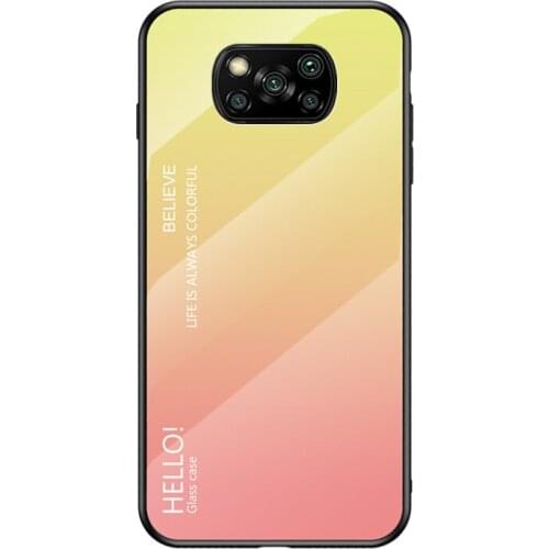 Phone case For POCO Phone M3 F2 Pro Redmi Note 9S Pro Mi 10T Pro For Xiaomi POCO X3 Case Tempered Glass Soft Silicone Bumper