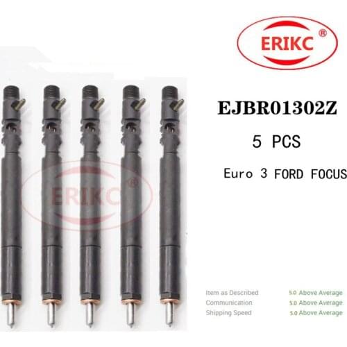 ERIKC 5PC EJBR01302Z Diesel Common Rail Injector EJBR 013 02Z for Ford Focus Transit Euro 3