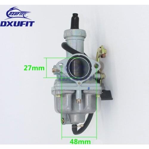 DXUFIT PZ27 27mm Carburetor petrol motor Carb 100 125 150 175cc Dirt Bike ATV 110cc Cable Choke Lever carburador 1 NEW 6
