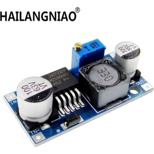 DC DC Buck Converter KIT Adjustable Power Supply DC-DC Step Down Adapter 3A LM2596HVS LM2596HV Step Down Power 4.5-50V To 3-40V