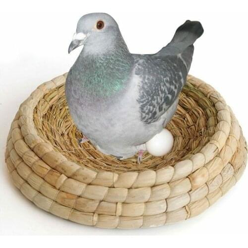 Pure natural grass nest Straw Bird Cages House Nests pigeon Parrot Hamster Small