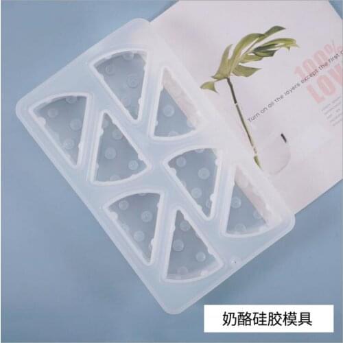 New Transparent Silicone Mould Resin Decorative Craft DIY cheese Mold epoxy resin molds for jewelry