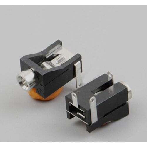 Power socket 3.5 headphone jack 3 feet pin without fixed feet 3.5MM socket female quantity:15pcs