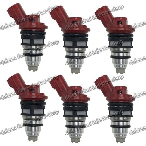 O.E Fuel Injectors for 90-93 Nissan 300ZX Phase 1 2 VG30DE VG30DETT Z32 270CC 6pcs