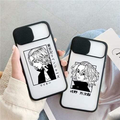 Lens Protect Cover for IPhone 11 Pro XR X XS MAX SE20 6s 7 8 Japan AnimeTokyo Revengers Mikey Takemichi Phone Case for Iphone 12