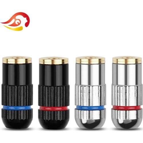 QYFANG 1 Pair A2DC Female Pin Earphone Audio Jack For LS400 CKS1100 E50 E70 HiFi Headset Solder Wire Connector a2dc Adapter Plug