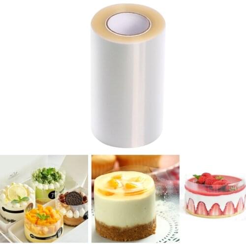 Practical Mousse Cake Edge Wrap Dessert Surrounding Hard Bound Cake Edges PET Plastic Band DIY Baking Packaging Decoration Tools