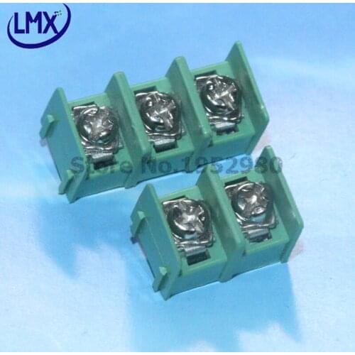 20 PCS 8.5MM PITCH BARRIER TERMINAL BLOCKS CONNECTOR 2/3/4/5/6/7-30PIN KF8500 STRAIGHT PIN BLACK Environmental Protection