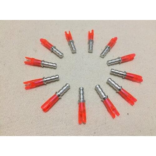 24pcs/Lot Arrow Nock Pin Nock For ID4.2mm Carbon Arrow shaft Recurve bow and traditional bow Free Shipping