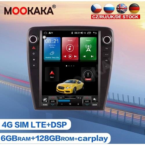 For Jaguar XJ XJL 2010 - 2018 Android 10.0 128GB Car Multimedia Player GPS Navigation Auto Radio Stereo Tape Recorder Audio Unit
