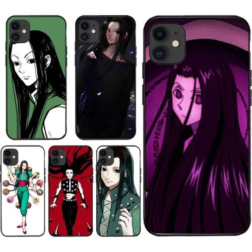 Illumi Zoldyck Hunter x Hunter Case For iPhone 12 Mini 11 Pro MAX X XR XS MAX SE 2020 6S 7 8 Plus 5S Cover