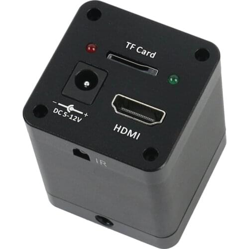 HDMI HD 1080P Industrial Lab Digital Video Microscope C mount Camera TF Video Recorder Storage Picture For Phone PCB Soldering