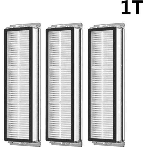 3 PCS Washable Accessories Hepa Filters For Xiaomi majia 1T 1 T STYTJ02ZHM Robot Vacuum Cleaner Parts Kits sweeper