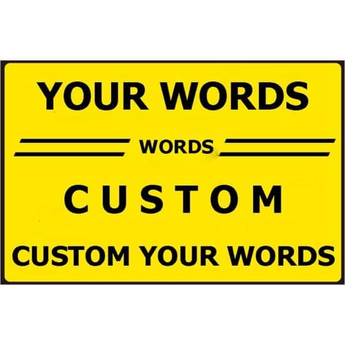 Customized Retro Metal Poster Chabby Chic Vintage Wall Decor Home Decor 20x30cm