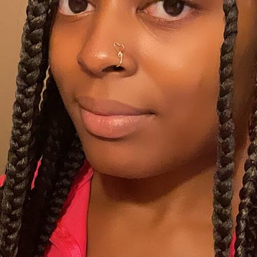 Goth Heart Shape Nose Ring For Women Girl Copper Wire Fake Piercing Nose Cuff Clip Sexy Nose Hoop Body Jewelry Gifts