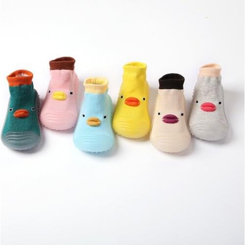 Socks Shoes Baby Boys Girls Baby Spring and Autumn Childrens Bow Breathable Rubber Soft Bottom Non-Slip Toddler Shoes YYZ-16