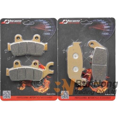 Motorcycle Front / Rear Brake Pads For Honda CBF190X CB190X FIGHT HAWK 2017-2020 CBF190R CB190R 2015-2020